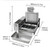 1800+pcs/hour Mini 4-Row Donut Maker, Automatic Donut Machine