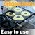 Electric Donut Maker Commercial 4 Holes Doughnut Machine Donuts Maker