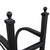 Woodhaven Courtyard Outdoor Firewood Rack With Cover