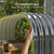 Fire Wood Storage Racks Outdoor, Firewood Shed with Curved Top, Easy Assembly