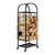 Firewood Rack Outdoor & Indoor, Heavy Duty Steel Log Rack for Firewood