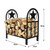 Firewood Storage Rack Drop Wire Art Metal Firewood Rack