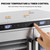 WILPREP Dual-Zone Food Dehydrator for Jerky, 12-Tray, 13 sq ft