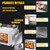 Advanced Commercial Freeze Dryer Machine, Stainless Steel, 360° Fan