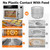Stainless Steel Food Dehydrator Dryer with Multiple Tray Selections Available 400W-10-Tier