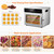 Food Dryer Dehydrator in Stainless Steel Featuring Various Tray Options 800W-12-Tier
