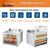 Food Dehydrator - Electric Dryer with Temperature Control & Transparent Window