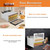 Food Dehydrator - Electric Dryer with Temperature Control & Transparent Window