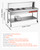 Commercial Food Warmer, 8 Pans + 2 Pots Electric Steam Table