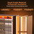 133Qt 5-Tier 900W Commercial Food Warmer Cabinet