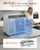 Electric Hot Box Food Warmer, 4-Tier Commercial Warming Cabinet with Water Tray