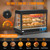 3-Tier Electric Food Warmer Commercial Countertop w/LED Lighting