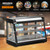 3-Tier Electric Food Warmer Commercial Countertop w/LED Lighting