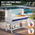 4-Pan 96QT Commercial Food Warmer with Independent Temp Control