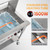 72QT Electric Commercial Food Warmer 1500W