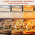 3-Tier Food Warmer Display w/tri-Color Lighting, w/Thermometer