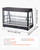 3-Tier Commercial Food Warmer Display, 1400W Food Display Warmer with LED Light