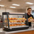 3-Tier Commercial Food Warmer Display, 1400W Food Display Warmer with LED Light
