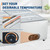 Commercial Food Warmer, 6-Pan Stainless Steel Electric Buffet Server