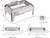 Stainless Steel Food Warmer, Hydraulic Slow Close Lid