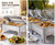 Stainless Steel Food Warmer, Hydraulic Slow Close Lid