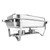 Stainless Steel Food Warmer Chafer Complete Set, Rectangle Catering Warmer and Serve