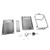 Stainless Steel Food Warmer Chafer Complete Set, Rectangle Catering Warmer and Serve