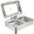 Buffet Server,Food Warmer Tray, Adjustable Temperature, Portable Chafing Dish