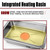 Food Warmer Containers with Covers, Electric Adjustable Temperature Control 40-100℃, 600W