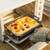 Baking Dish 2-Piece Baking Dish Glaze Stoneware Baking Plate