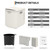 3.5L Electric Kitchen Composter Smart Odorless Compost Bin Auto-Cleaning