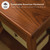Leick Home Mission Coffee Table, 38", Russet