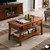 Leick Home Mission Coffee Table, 38", Russet