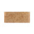 MDF Wood Coffee Table with Curved Edges, Wooden Center Table for Living Room, Burl Veneer Finish, Natural