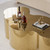 IKIFLY Gold Stainless Coffee Table, Modern Large Cloud Fashion Design | Accent Table