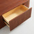 55" Mid-Century Modern Oval Fluted Coffee Table with Storage Drawers | Fluted Design, 2 Drawers