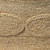 MAKLAINE Oval Coastal Coffee Table, Hand-Woven Rattan & Tempered Glass, Natural Finish, Adjustable Feet, 50 x 30 x 17 Inches