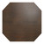SIMPLIHOME Elmbrook 34" Wide Solid Mango Wood Round Coffee Table in Natural