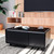 Modern Smart Coffee Table with Built-in Fridge and Freezer Drawers, Audio connectivity Speaker