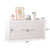 JassmiPkwy 70 INCH 9 Drawers Dresser with Power Outlet, Wide High Gloss Chest of Drawers Large