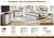 T4TREAM Farmhouse 6 Drawers Dresser for Bedroom, 54" Wide Large Dressers & Chests of Drawers w/Roman Column