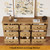 BOSHIRO 9 Drawer Dresser for Bedroom, 35.7" Tall Dresser & Chest of Drawers wtih Vintage Surface