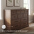 Signature Design by Ashley 10 Drawer Modern Farmhouse Wood Dresser, Brown