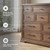 Signature Design by Ashley 10 Drawer Modern Farmhouse Wood Dresser, Brown