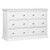 Davinci Signature 6-Drawer Double Dresser in White