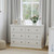 Davinci Signature 6-Drawer Double Dresser in White