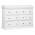 Davinci Signature 6-Drawer Double Dresser in White