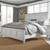 Liberty Furniture Allyson Park California King Panel Bed, Dresser & Mirror, Night Stand Cottage Bedroom Furniture Set