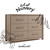 Storkcraft Malta 6 Drawer Dresser, Taupe | GREENGUARD Gold Certified, Wood Dresser for Bedroom