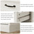 Tradare 3 Pcs Farmhouse Dresser and Nightstand Sets for Bedroom, 6 Drawer Dresser & Nightstand Set of 2
